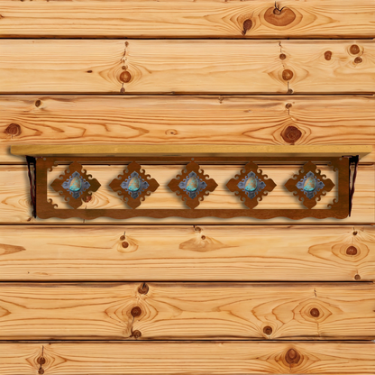 SW-7048 Turquoise Stone 34" Shelf