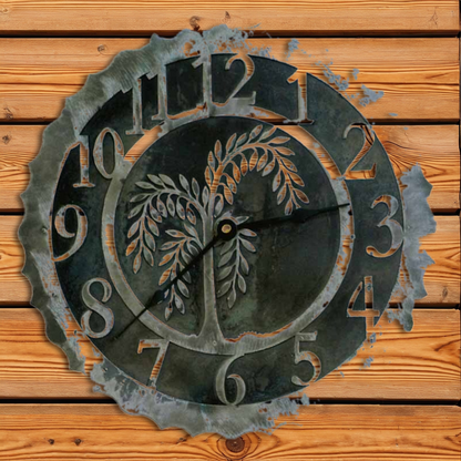 CL-5113 Willow 12" Round Clock