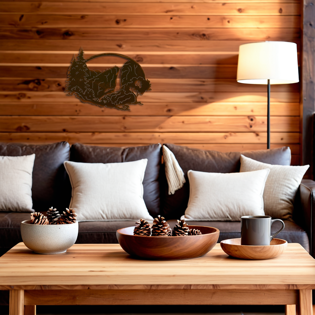 Yosemite Falls Oval Wall Art - 26"