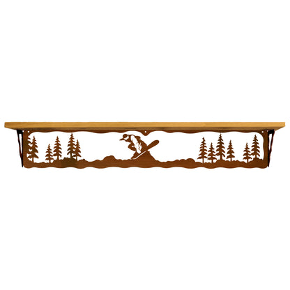 Snowboarder 42" Shelf