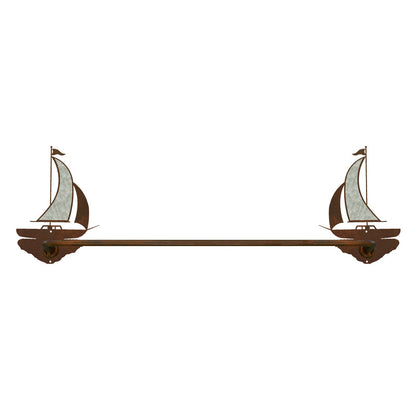 BA-8079 Sailboat Towel Bar Burnished