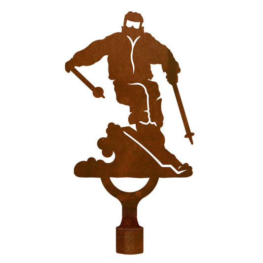 Skier Finial