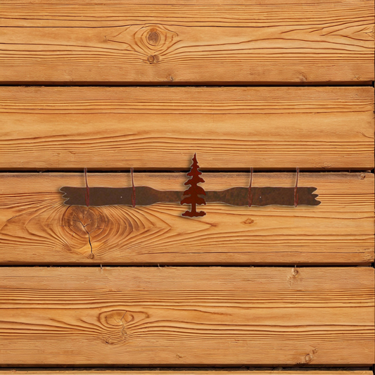 CH-5468 Pine Tree Four Hook