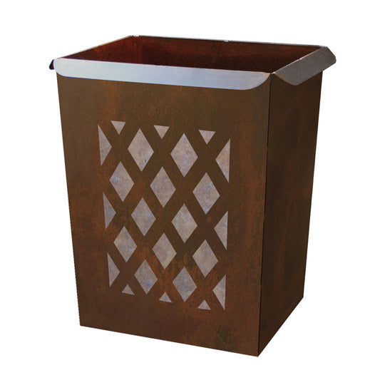 WB-2062 Lattice Trash Bin