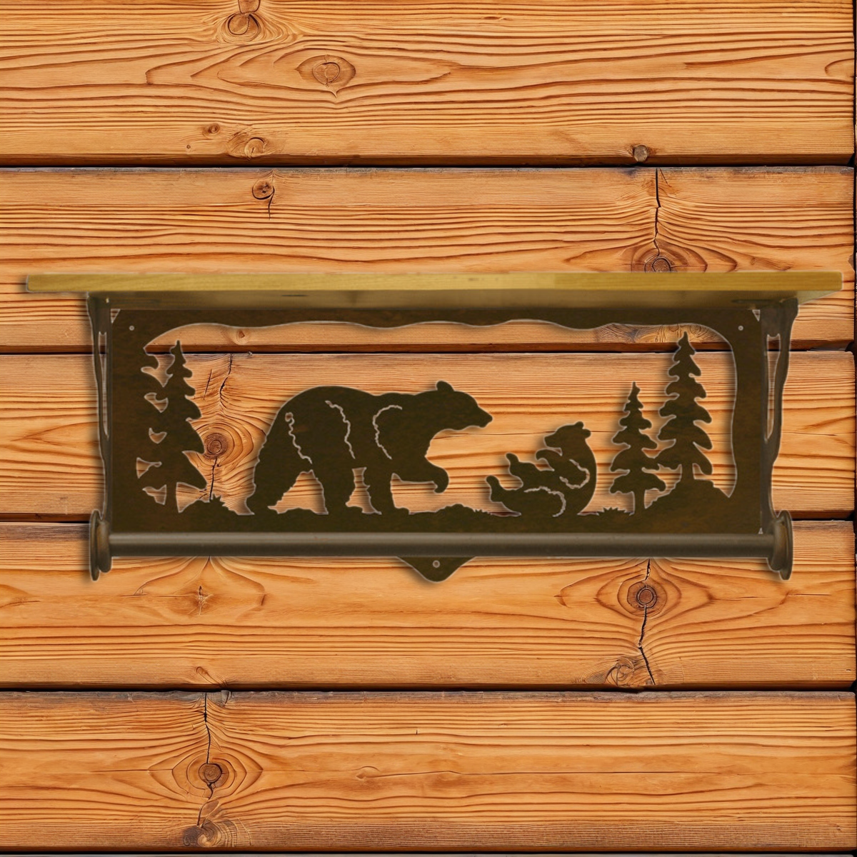 BA-2000 Bear 20" Hand Towel Bar Shelf