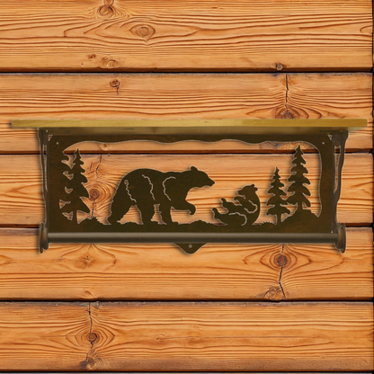 BA-2000 Bear 20" Hand Towel Bar Shelf