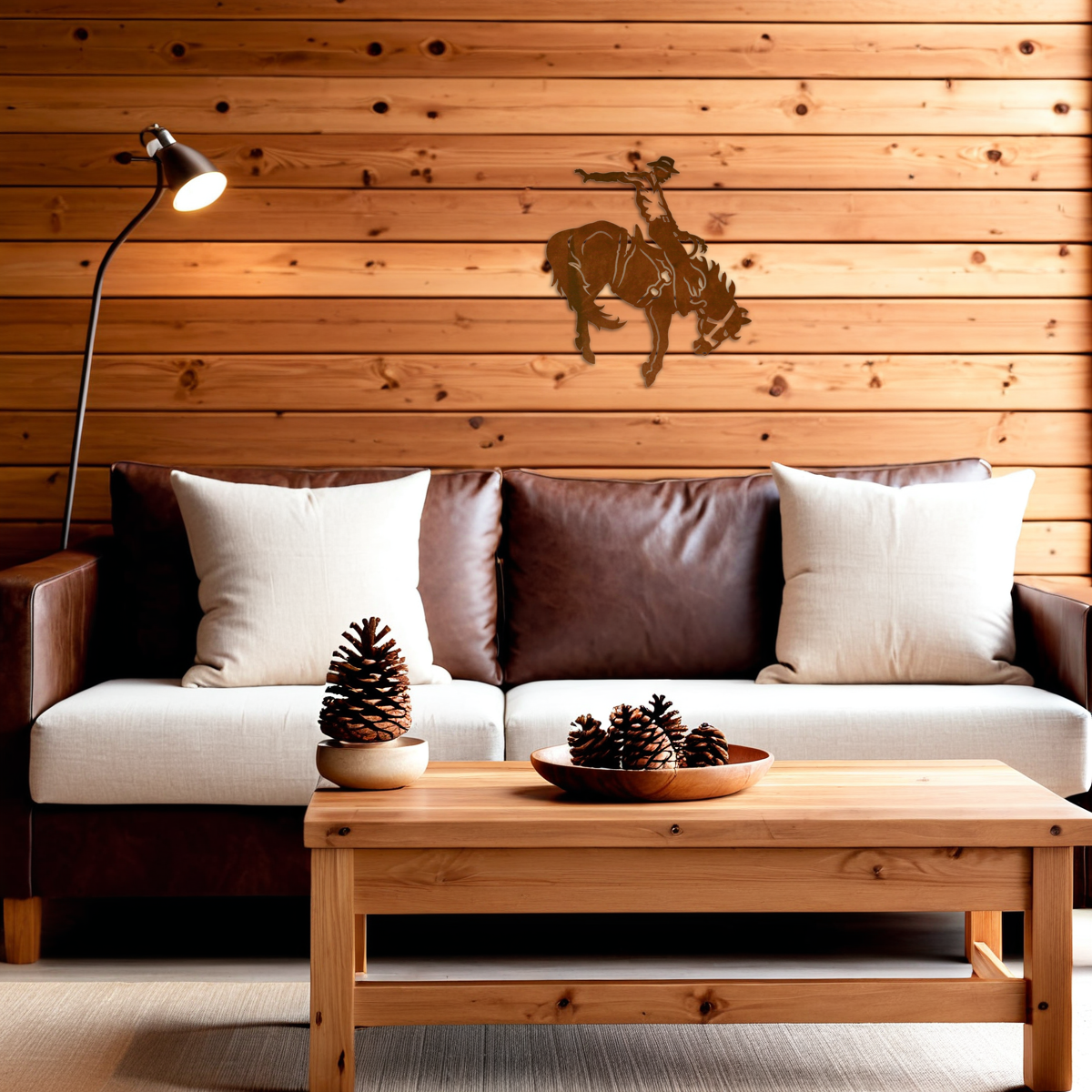 Bronc Rider 20" Wall Art