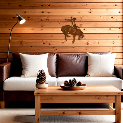 Bronc Rider 20" Wall Art