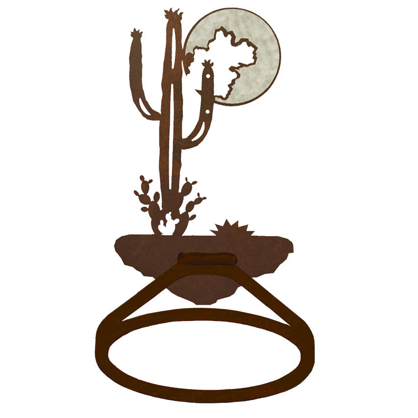 BA-8323 Desert Moon Towel Ring Burnished