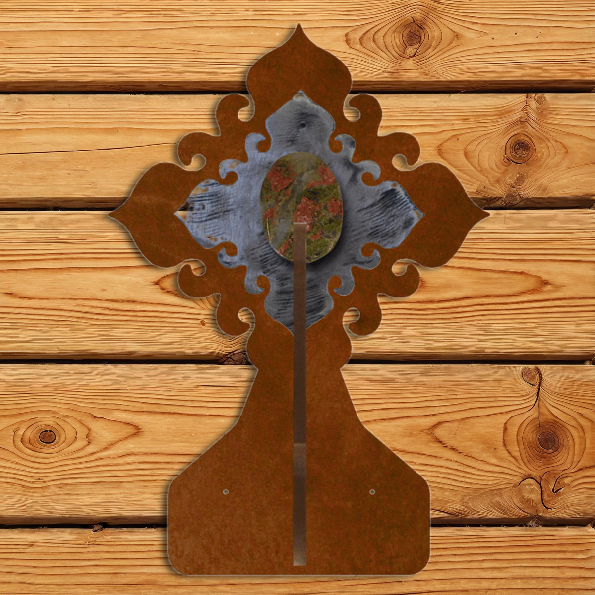 CH-4225 Unikite Stone Double Coat Hook