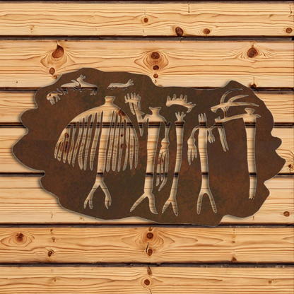 WA-4232 San Rafael Shaman Wall Art - 42"