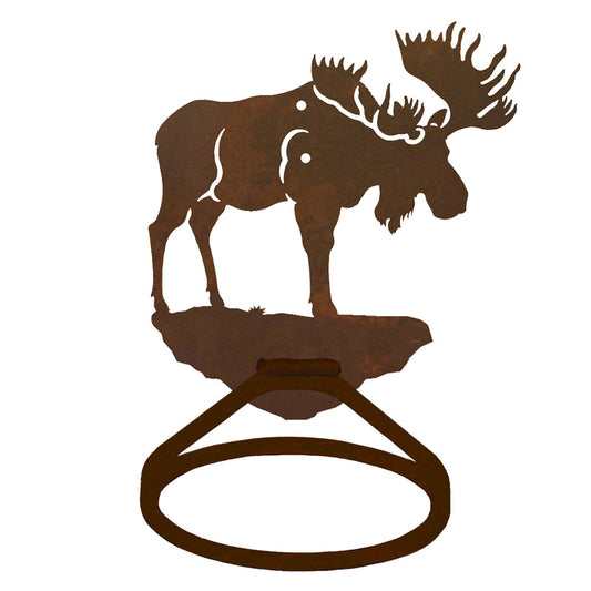 BA-8395 Moose Towel Ring