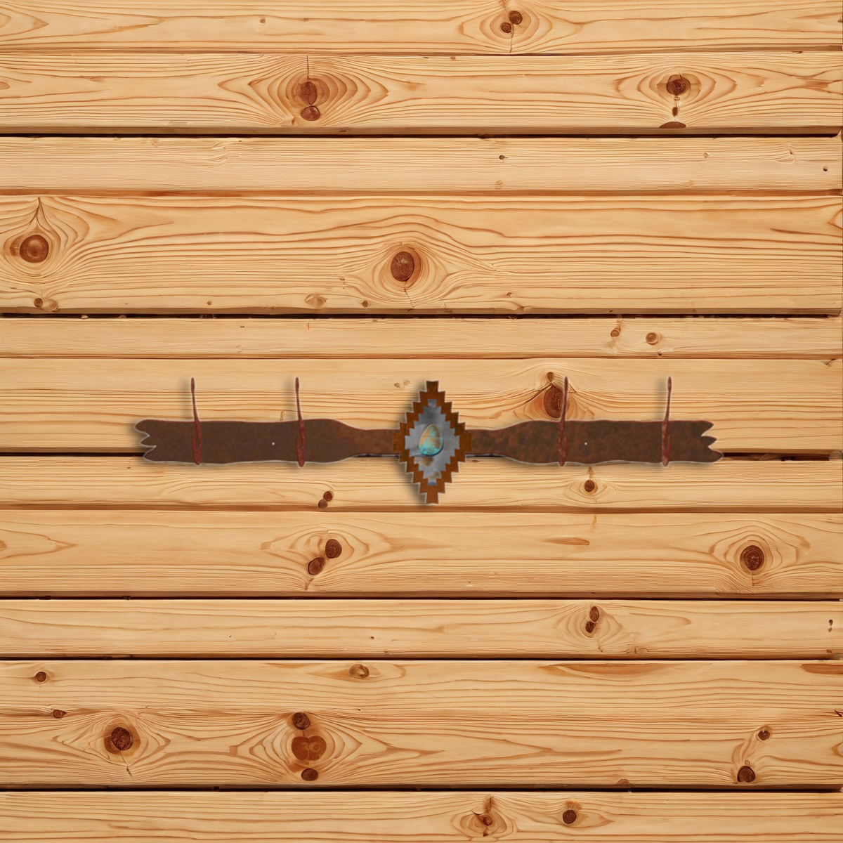 CH-4426 Desert Diamond with Turquoise Four Hook