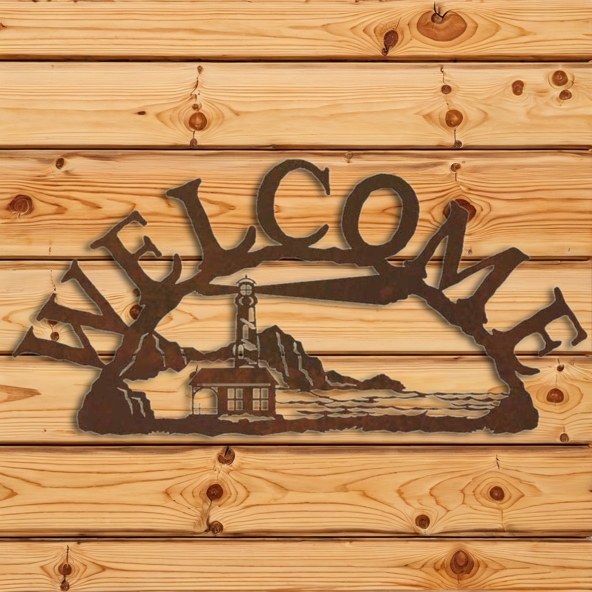 AS-2057 Light House Address Sign