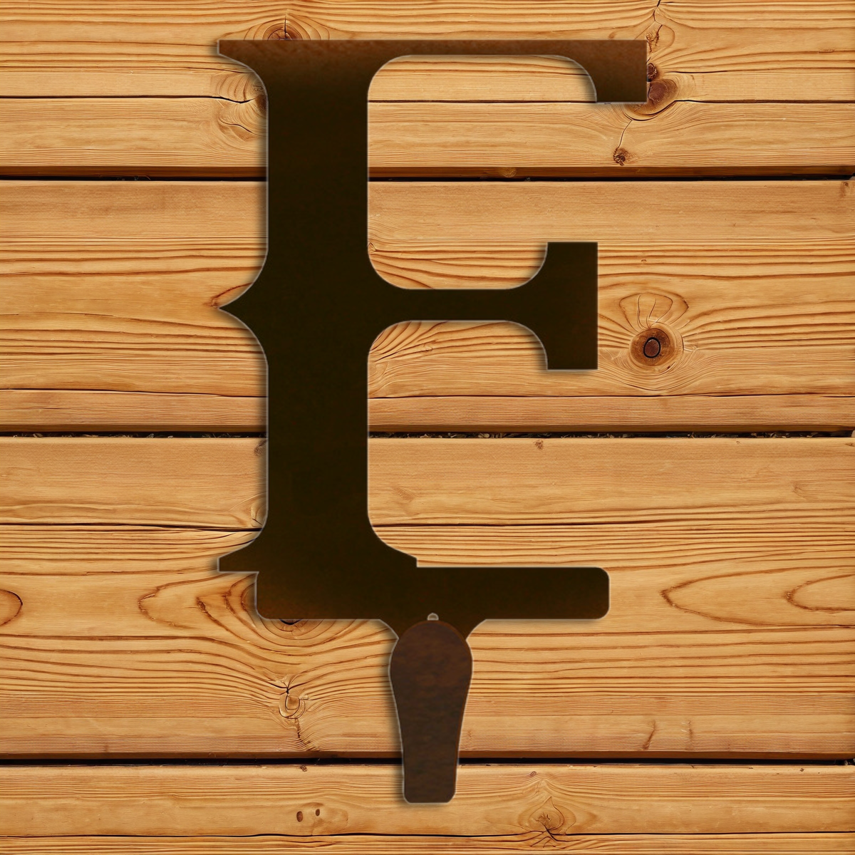 CHL-615 F Western Font Single Coat Hook