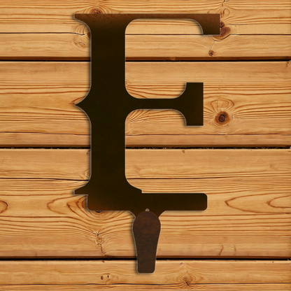CHL-615 F Western Font Single Coat Hook