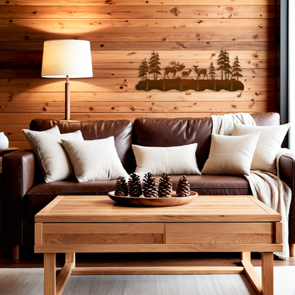 Elk Family Scenic Six Hook