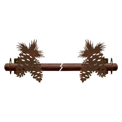 DR-9152 Pine Cone Rod Brackets