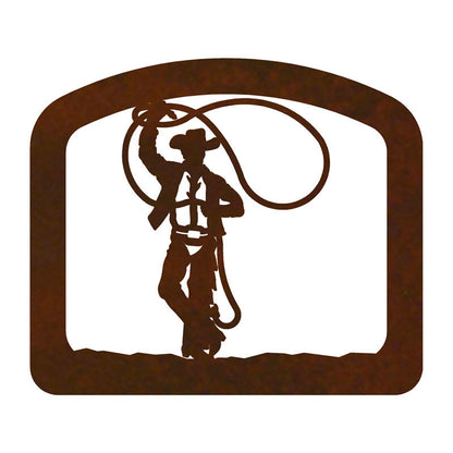 LNH-1641 Roping Cowboy Napkin Holder