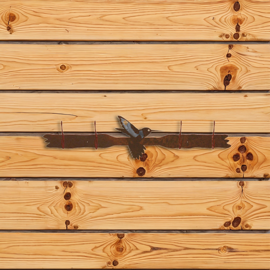 CH-5479 Hummingbird Burnished Four Hook