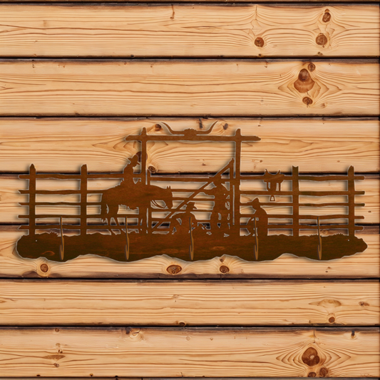 CH-5558 Cowboy Corral Scenic Five Hook