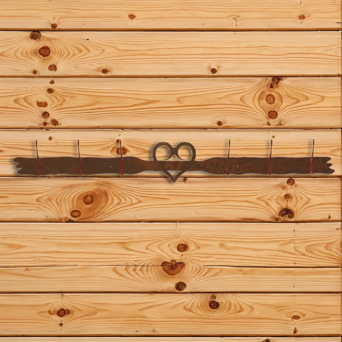 CH-5629 Heart Six Hook