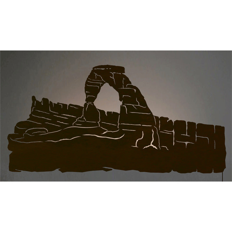 WA-9014 Delicate Arch Back Lite Wall Art