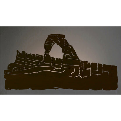 WA-9014 Delicate Arch Back Lite Wall Art