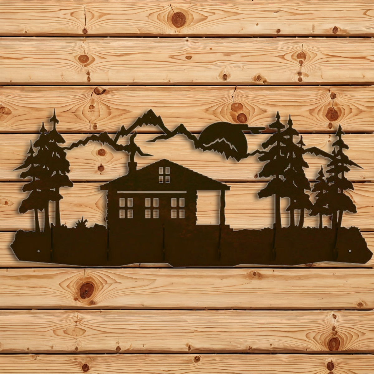 CH-5701 Cabin in the Pines Scenic Six Hook