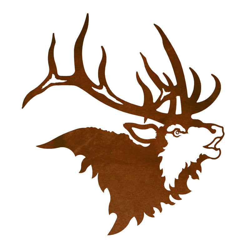 Elk Head Wall Art - 30"