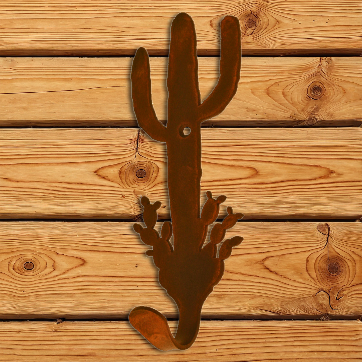 CH-5112 Desert Cactus Single Coat Hook
