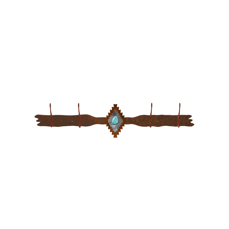 Desert Diamond with Turquoise Four Hook