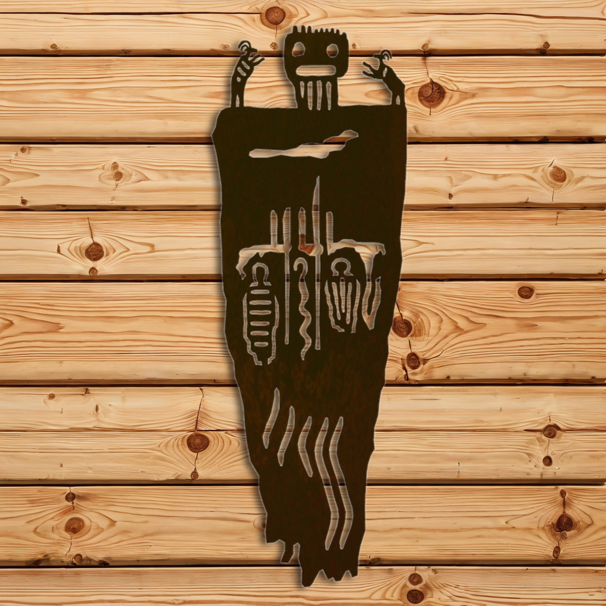 WA-4235 Barrier Canyon Ghost #2 Wall Art - 42"