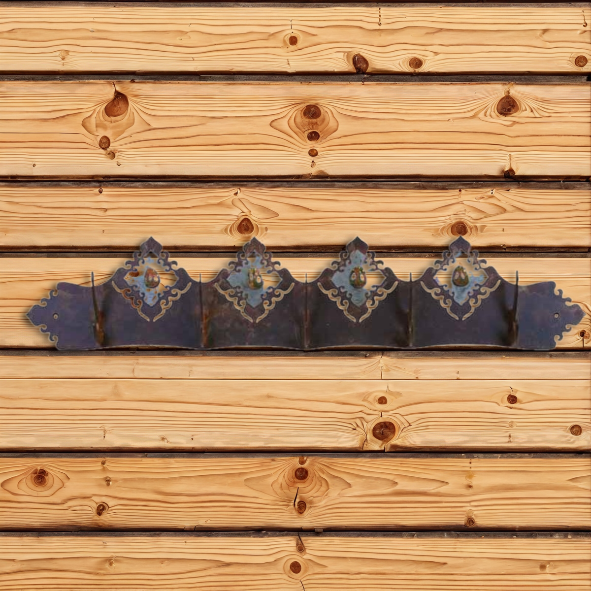 CH-6715 Unakite Stone Scenic Five Hook