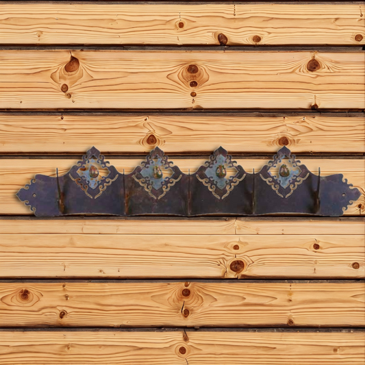 CH-6715 Unakite Stone Scenic Five Hook