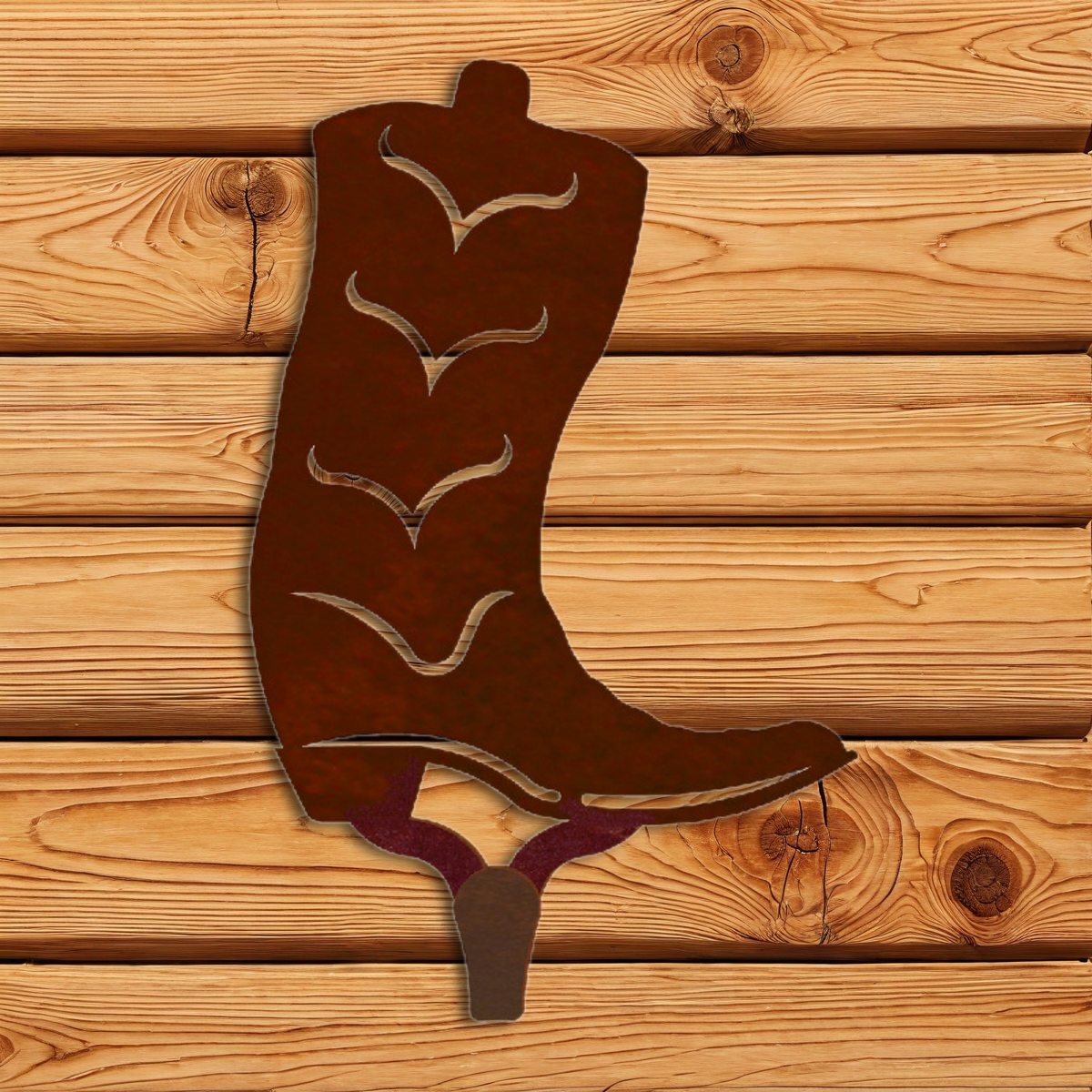 CHL-112 Cowboy Boot Large Single Coat Hook