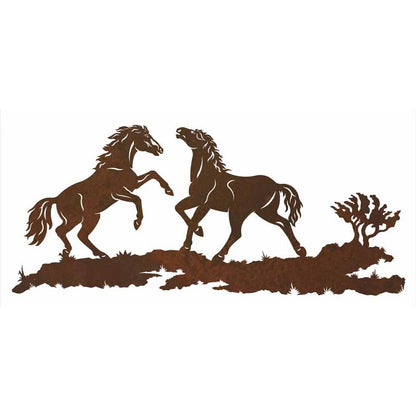 Wild Horses Wall Art - 57"