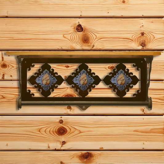 BA-2046 Picture Jasper 20" Hand Towel Bar Shelf