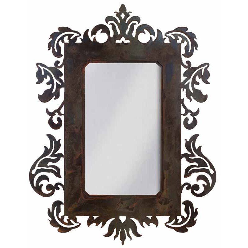 36" Damask Mirror