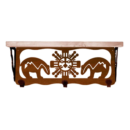 Fetish Bear 20" Coat Hook Shelf