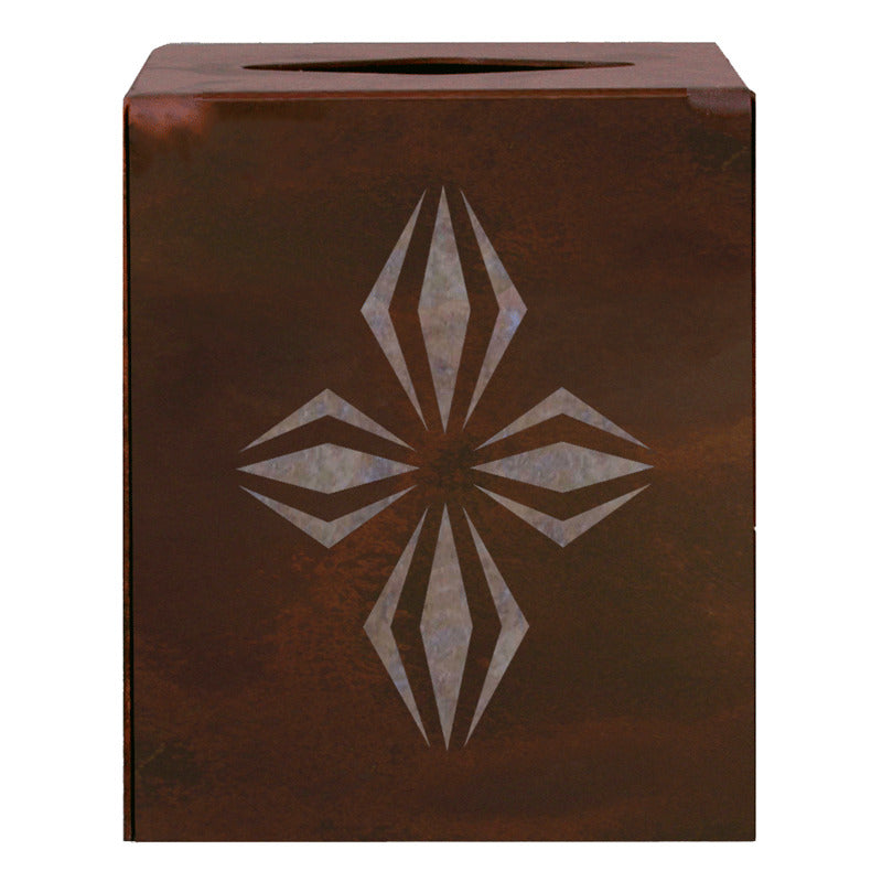 TC-9319 Geometric Diamond Square Tissue Box Cover
