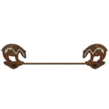 BA-8094 Fetish Bear Towel Bar Burnished