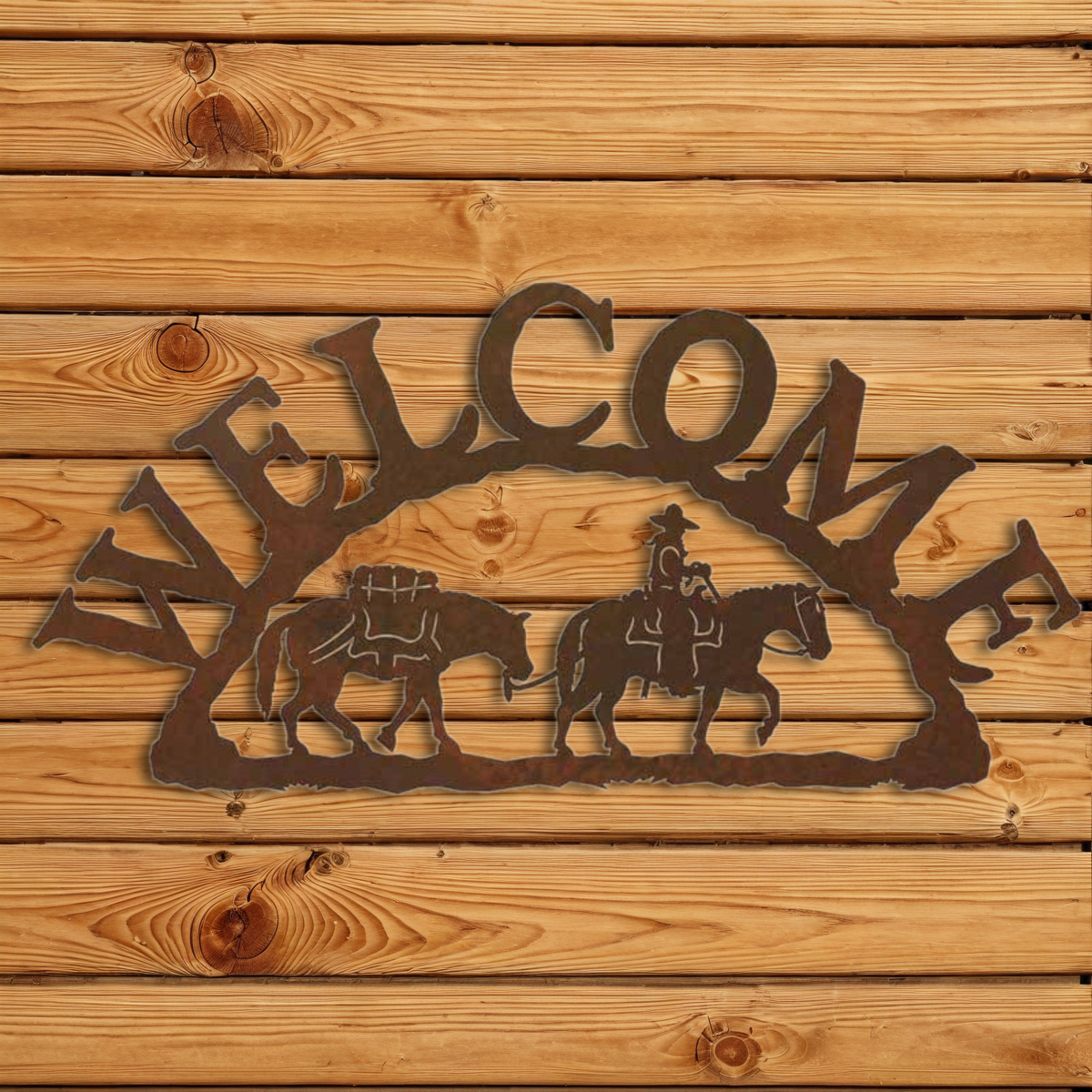 AS-2085 Pack Horse Address Sign