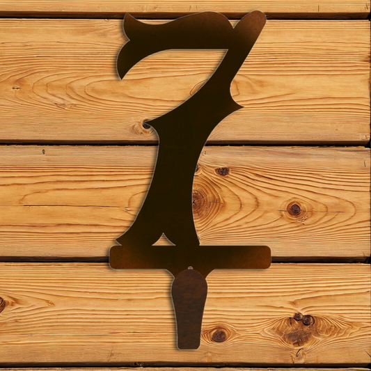 CHL-607 7 Western Font Single Coat Hook