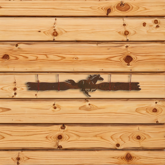 CH-5454 Running Horse Four Hook