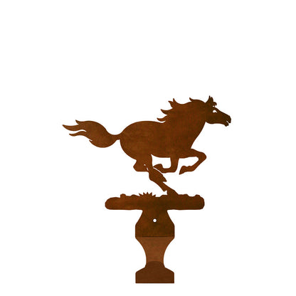 DR-4048 Running Horse Small Drape Holder
