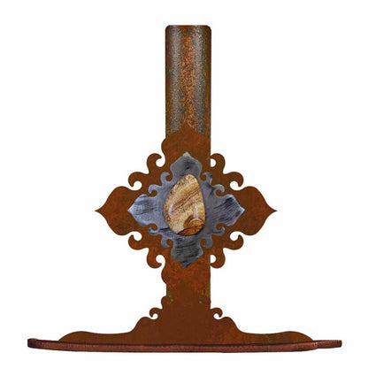 PT-9172 Picture Jasper Stone Paper Towel Stand