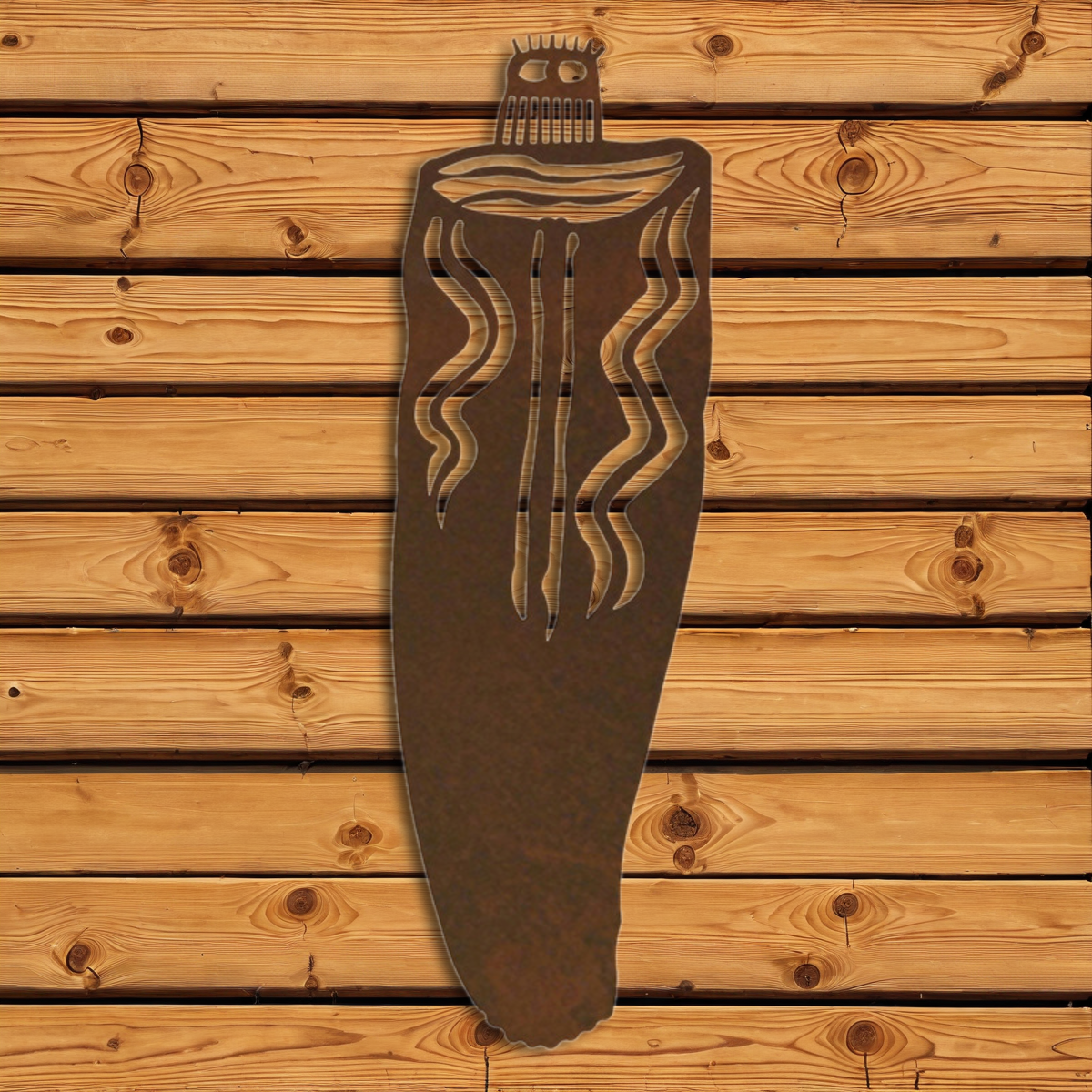 WA-4202 Barrier Canyon Ghost Wall Art - 42"