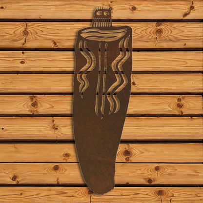 WA-4202 Barrier Canyon Ghost Wall Art - 42"