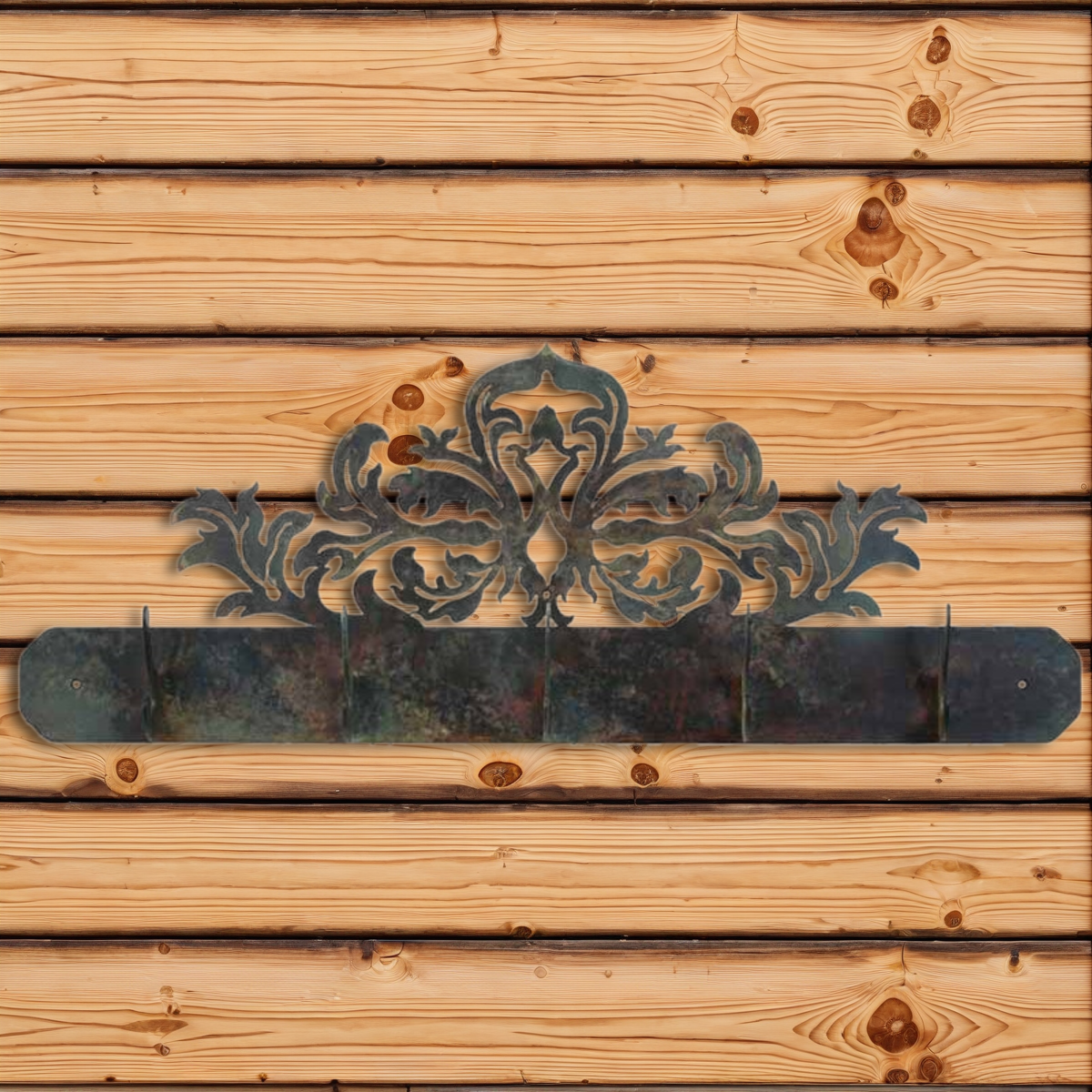 CH-6710 Damask Scenic Five Hook